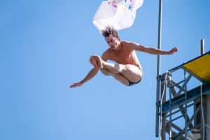 Andreas Hulliger (SUI), High Diving Show at Züri Fäscht 2019